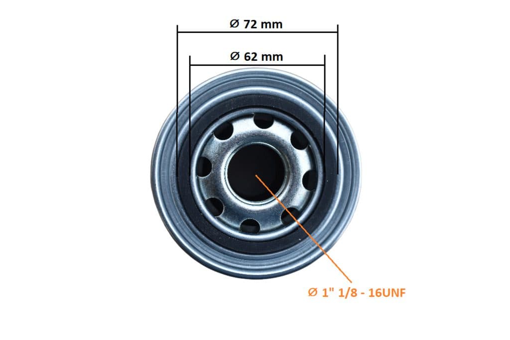 Filtre hydraulique | Hinomoto N179 - N329 - 3
