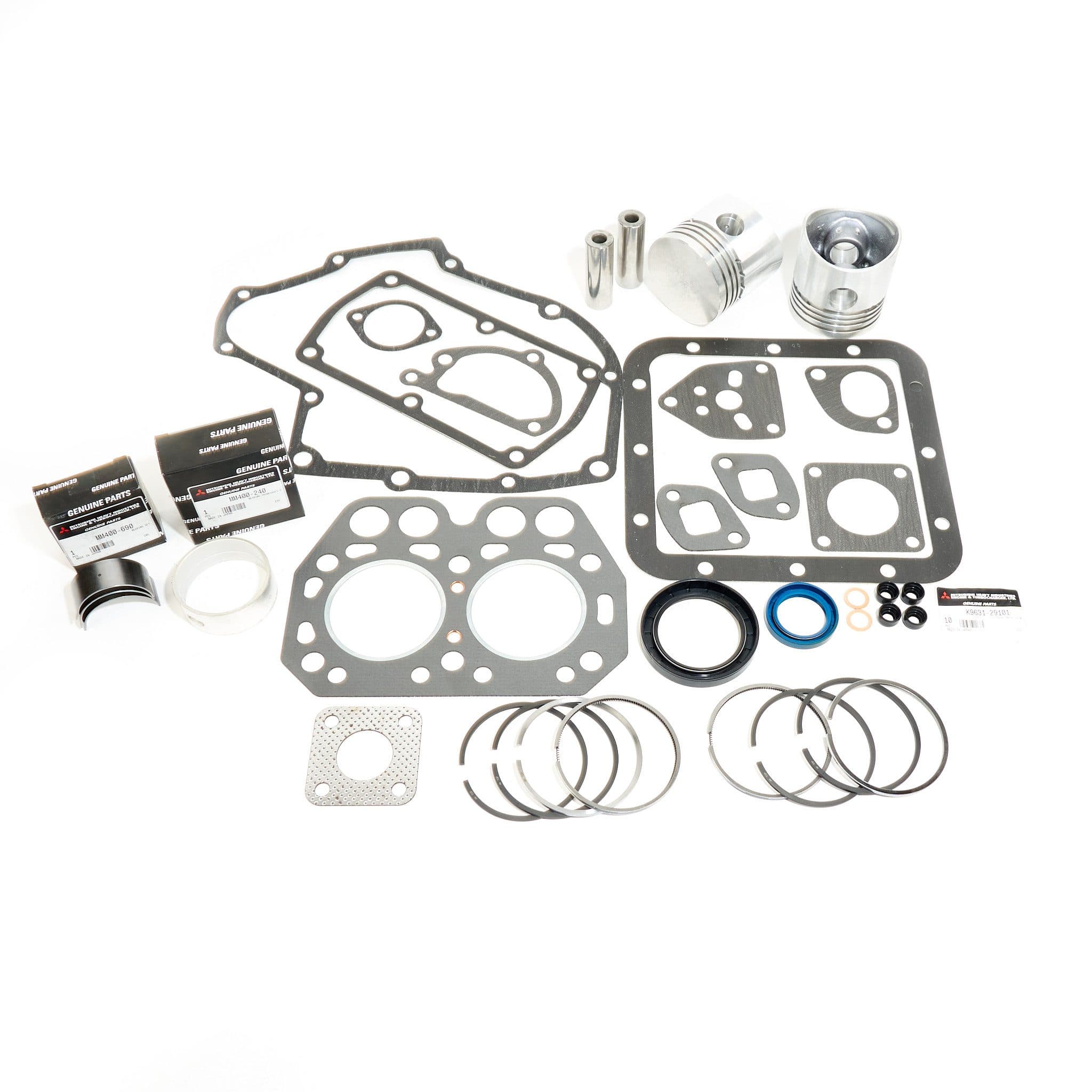 Kit de révision moteur Mitsubishi KE70 Iseki | Bolens | Satoh | Suzue - 6