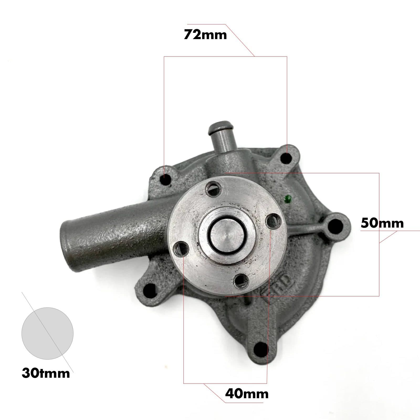 Pompe à eau Hinomoto C174 | C172 | C144 | C142 | Toyosha