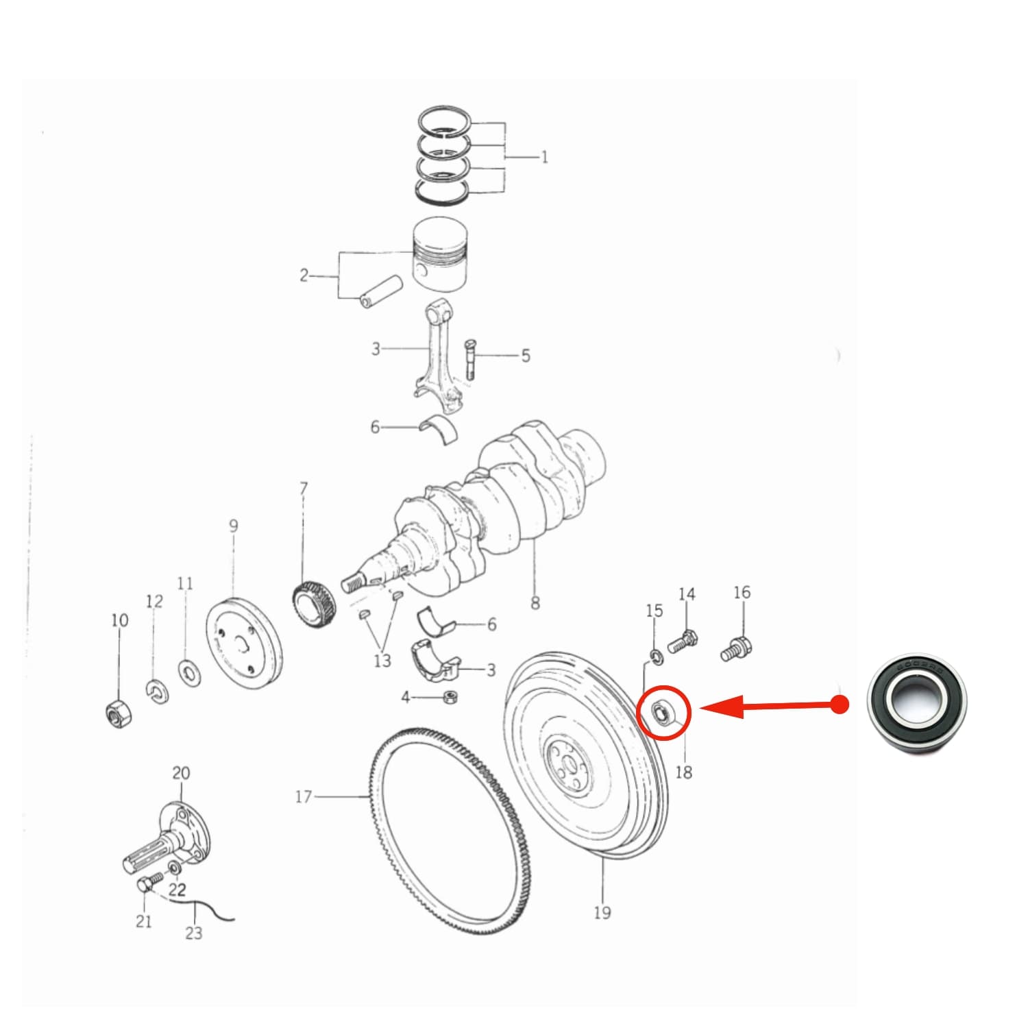 Kit d’embrayage Iseki TU1400 - TU1601 | TU120 - TU177 | SIAL3 - 20 | TM17 - 8