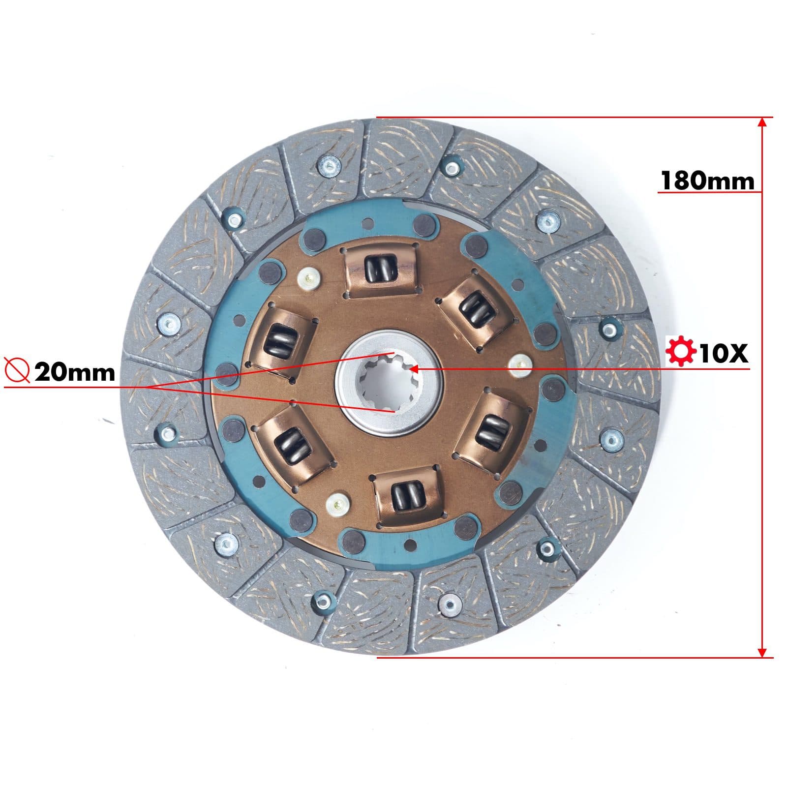 Disque d'embrayage Mitsubishi D1300 | D1450 | D1500 | Satoh