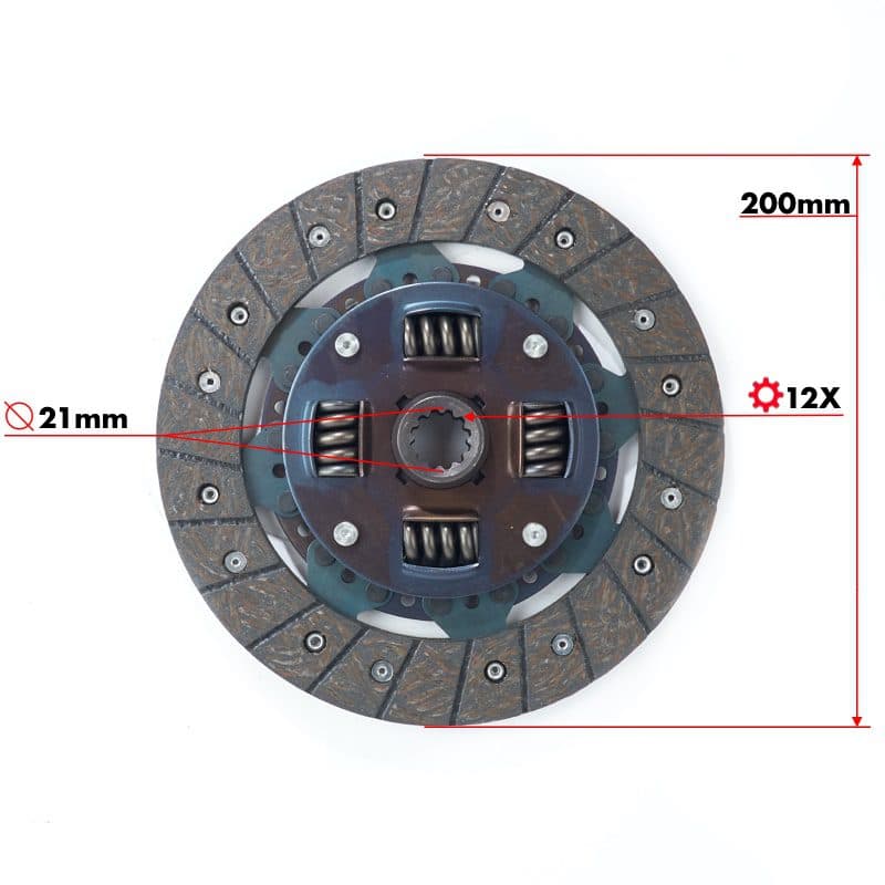 Disque d'embrayage Mitsubishi MT1801 | MTE2000