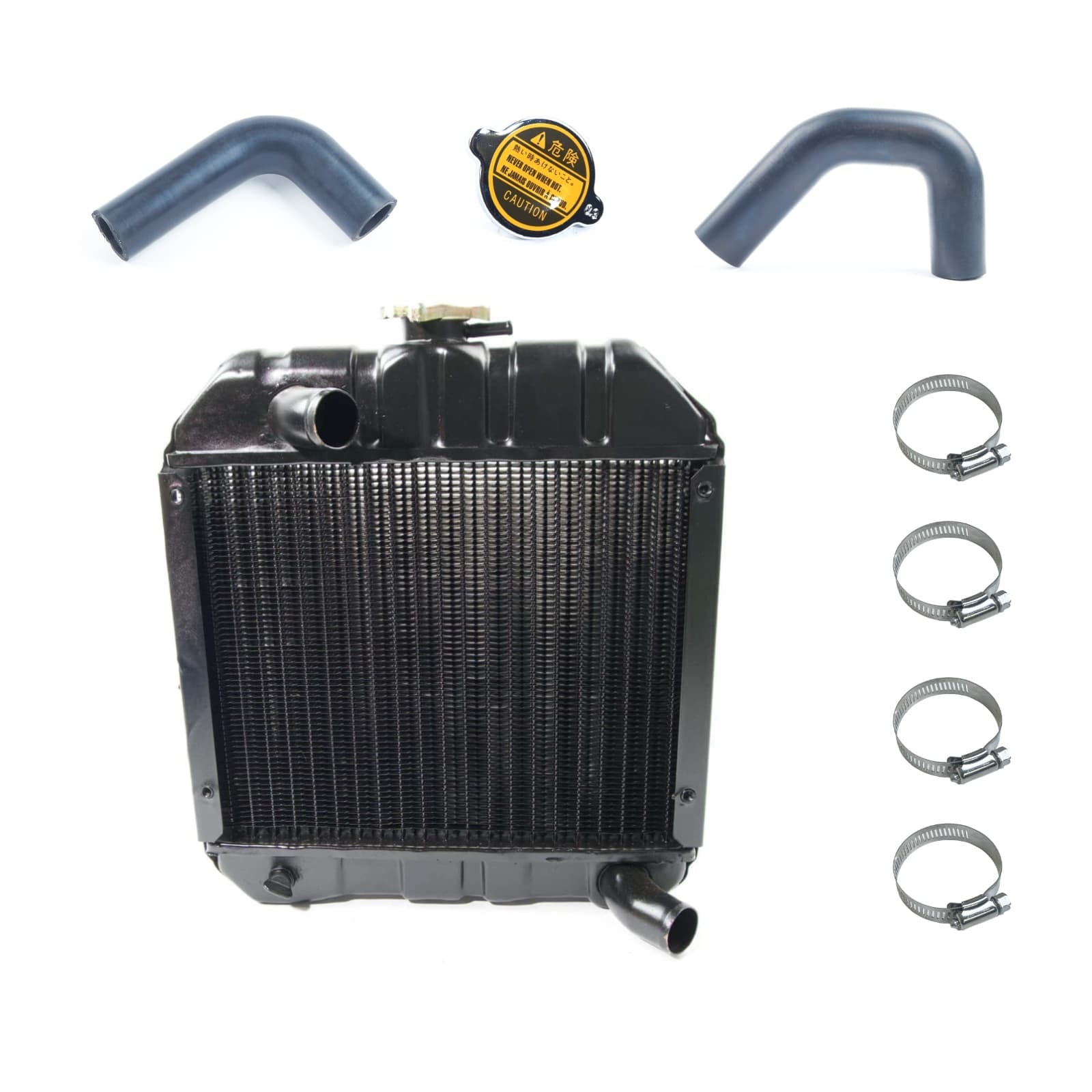 Radiateur Kubota B7000 | Zen-noh ZB7000 avec tuyaux de radiateur inclus