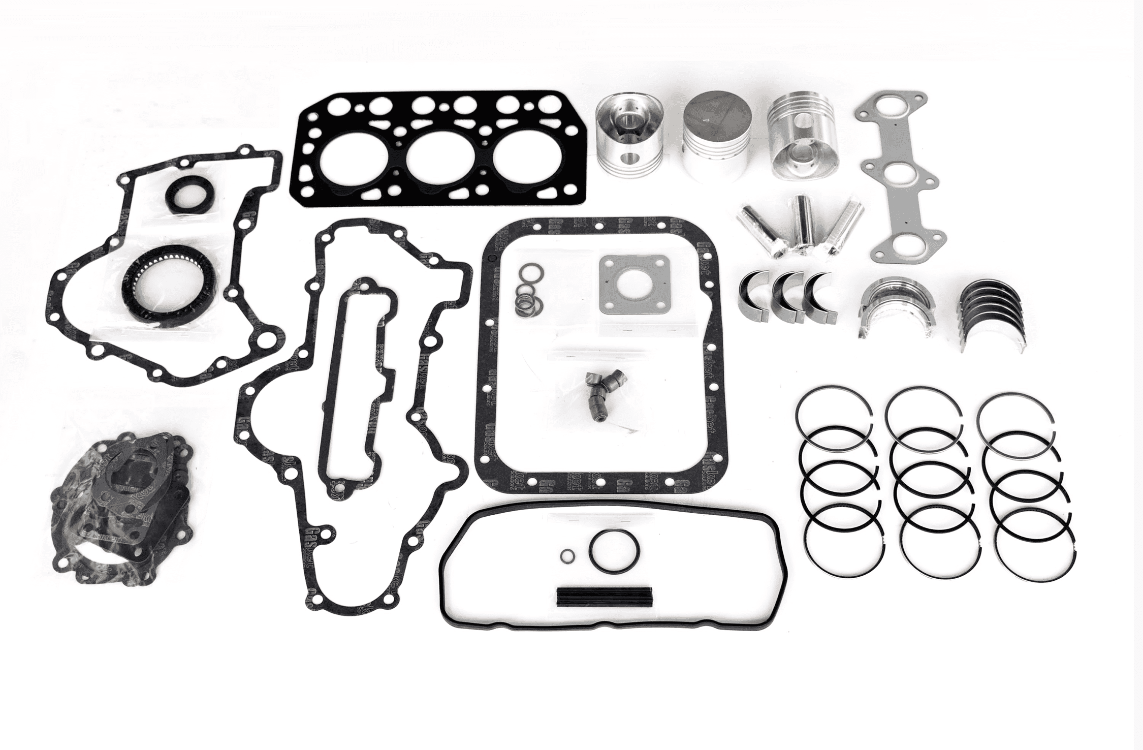 Kit de révision moteur Mitsubishi K3B | Iseki TX1510 – TU1500