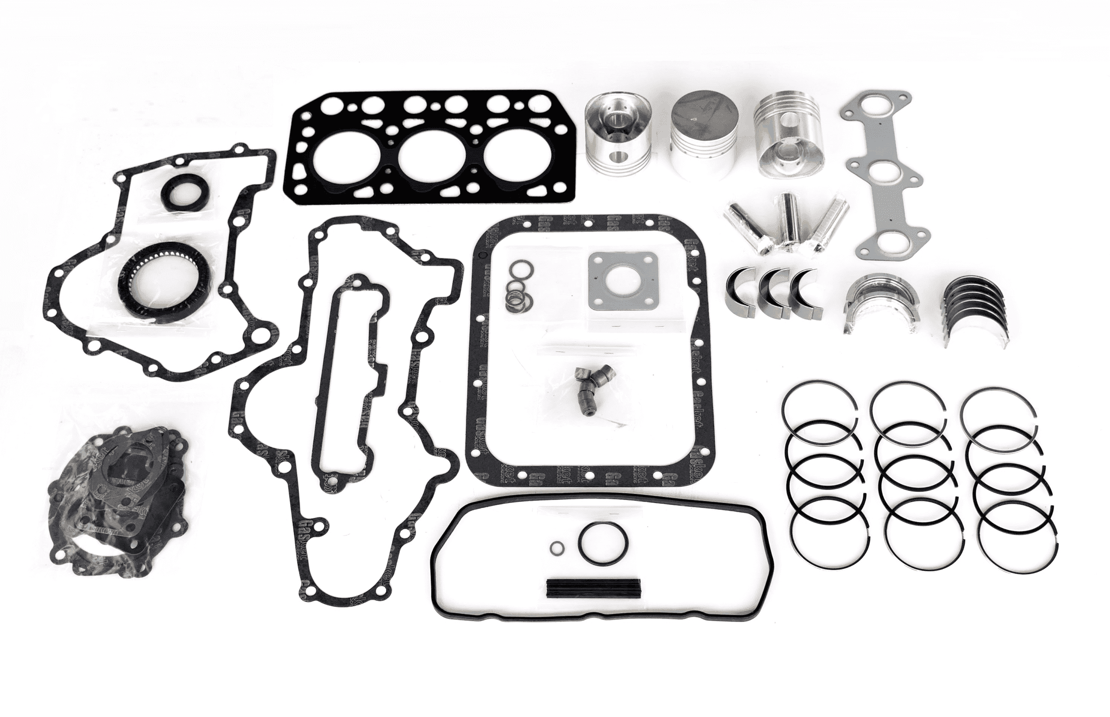 Kit de révision moteur Mitsubishi K3C | Iseki TU1600