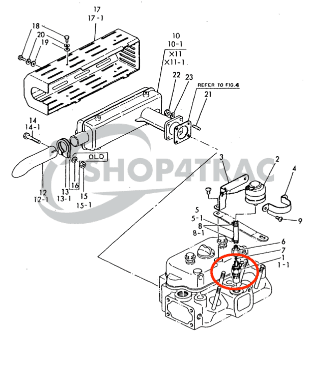 Bougie de préchauffage | Thermostart Yanmar | Shop4Trac
