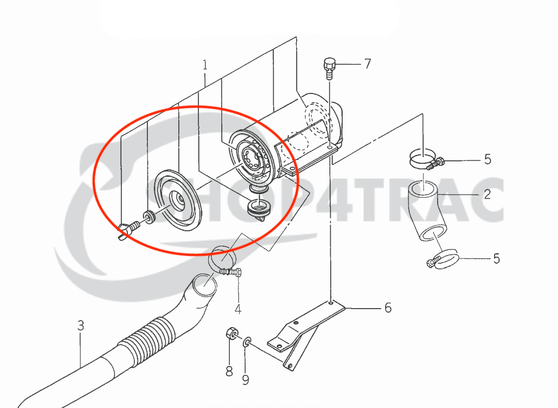 Filtre à air | Iseki Landhope TU120-TU177F | Salon TF3-TF17 | SG13 - SG17 | TU318 - 3