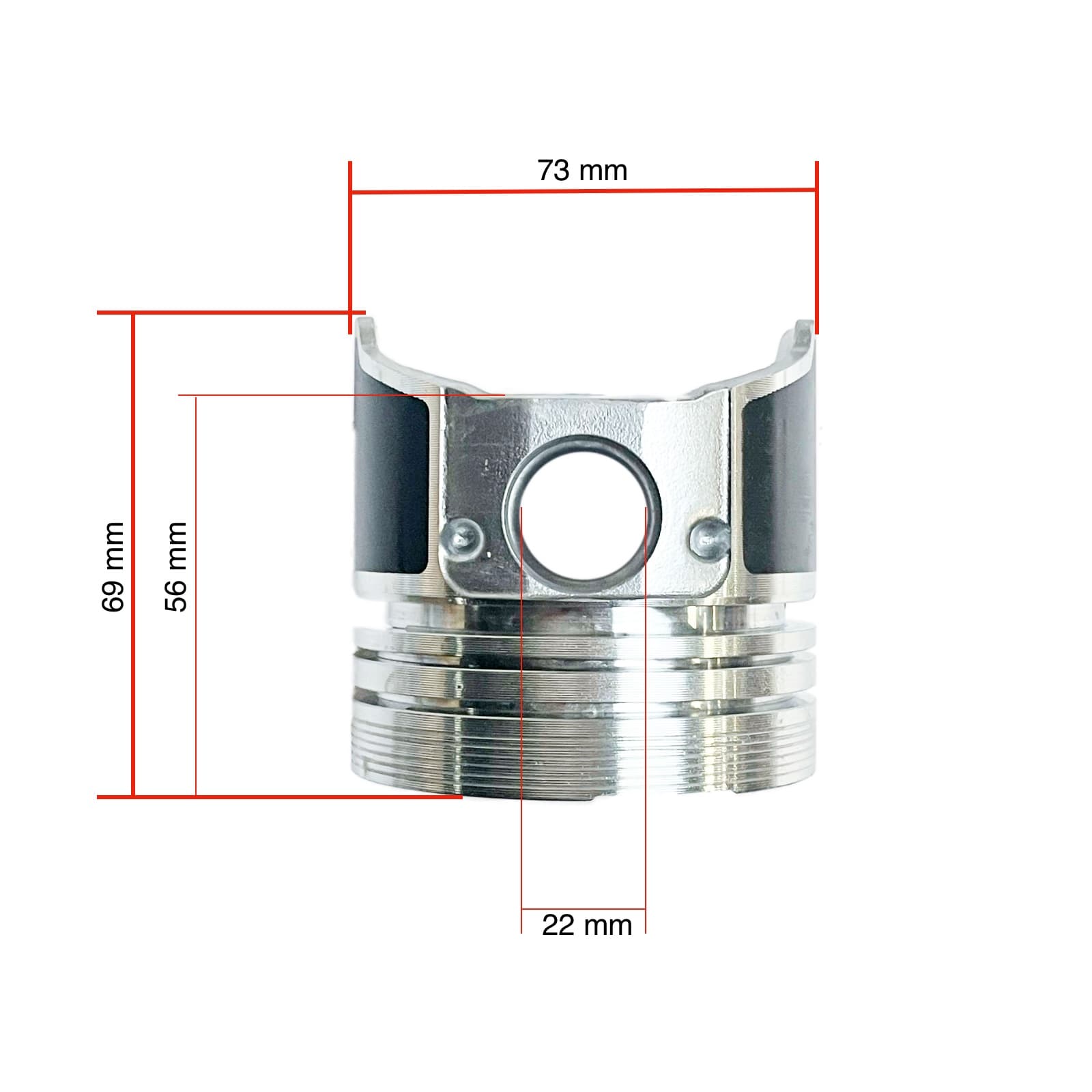 Piston Kubota D905 | A-15 | A-155 | B1700 | BX2200 - 2