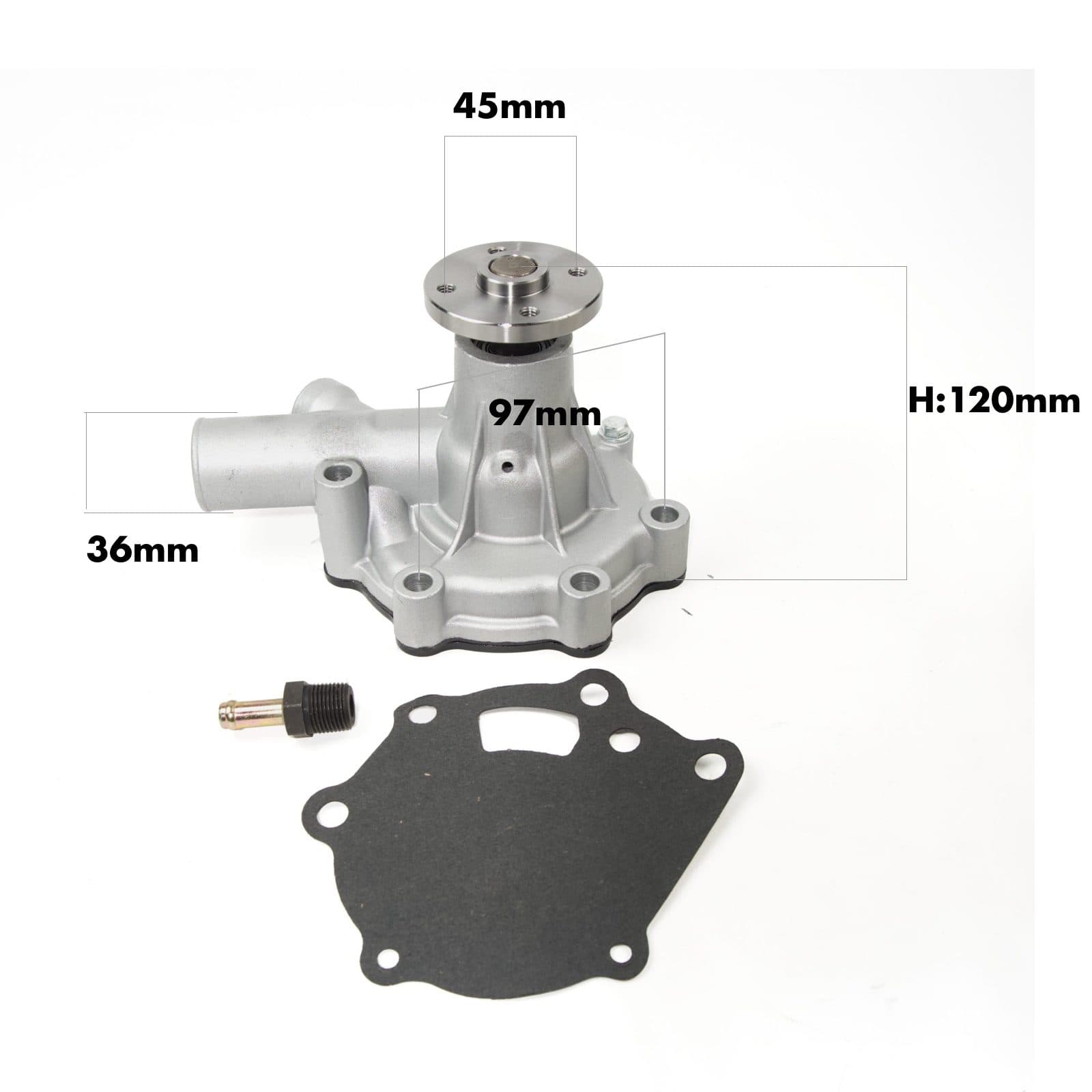 Pompe à eau Iseki TU jusqu'à 18PK K3A | K3B | K3C | K3D | K3E | K3F