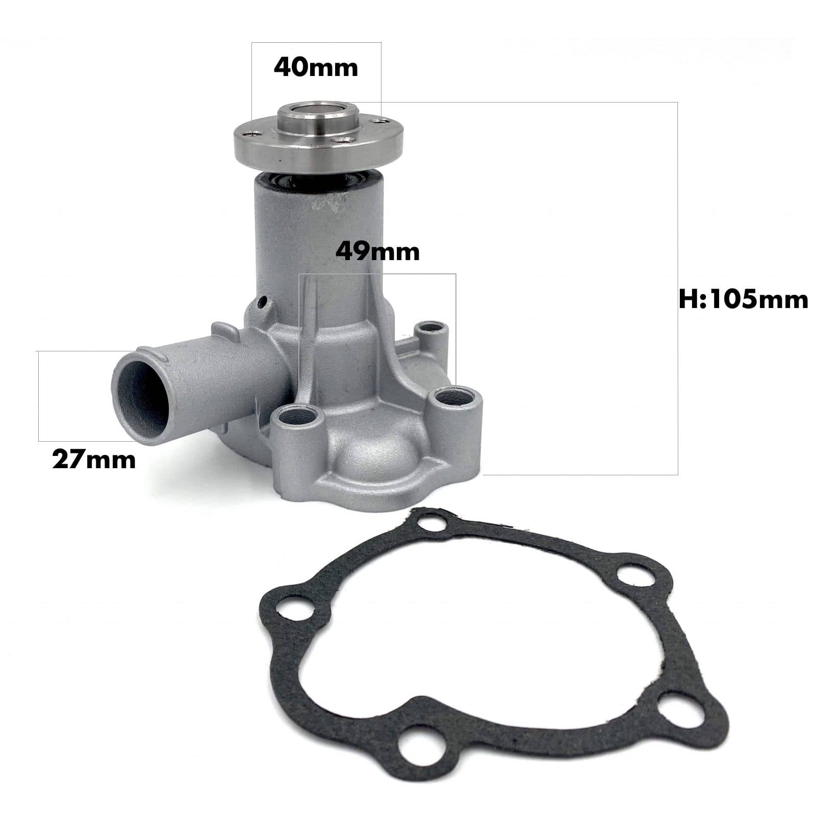 Pompe à eau Yanmar série F | Série YM | Moteur 3T72