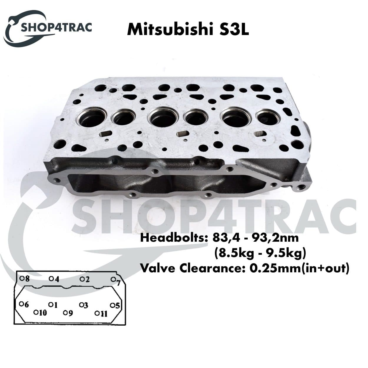Culasse Mitsubishi S3L | S3L2