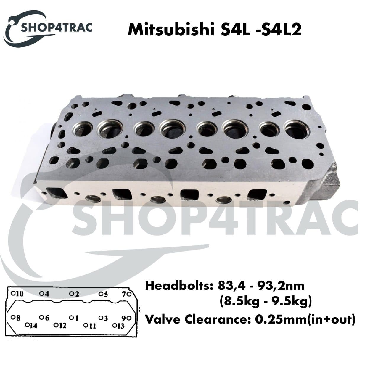 Culasse Mitsubishi S4L