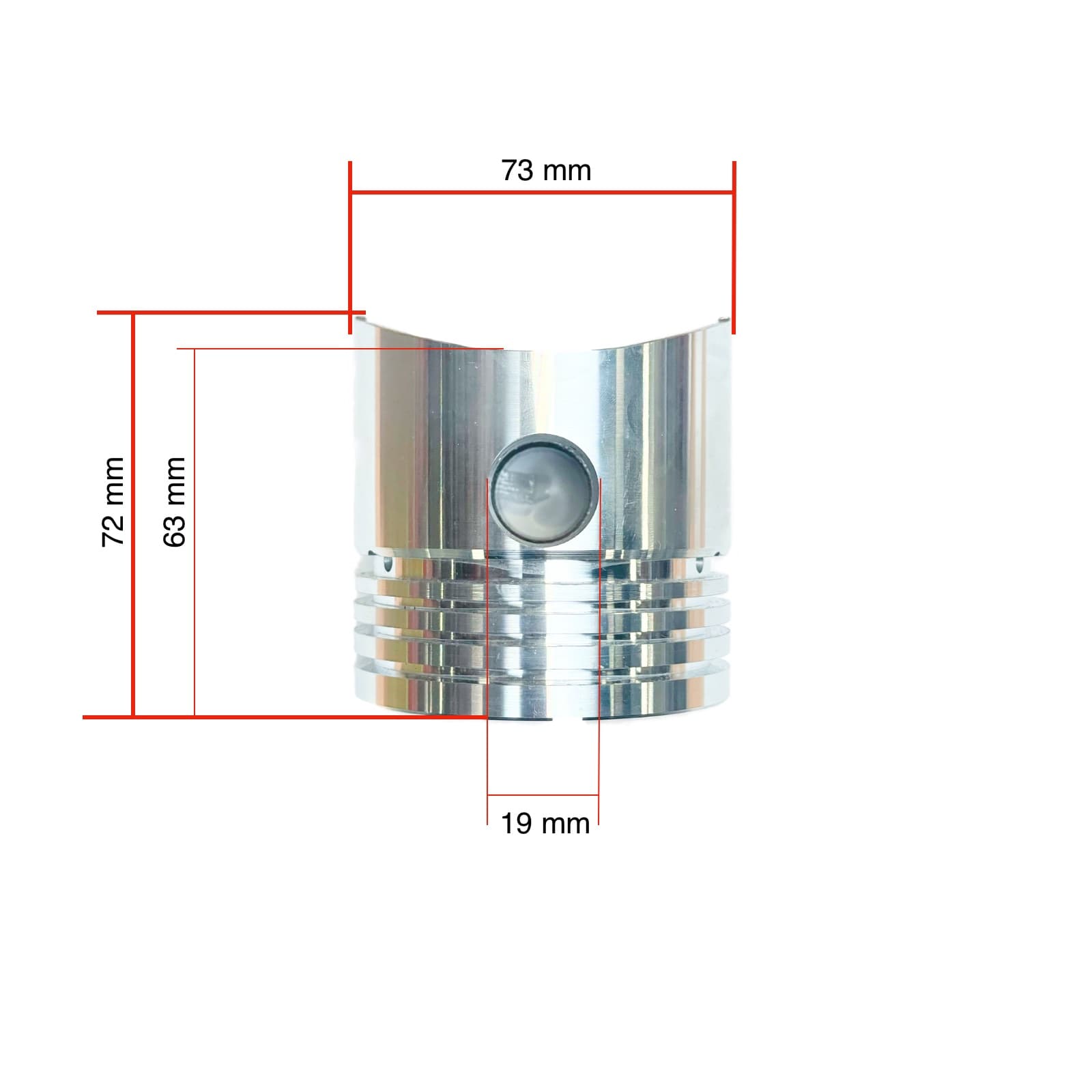 Piston Mitsubishi KE70 | Iseki TX1300 | Mitsubishi D1300 - 2