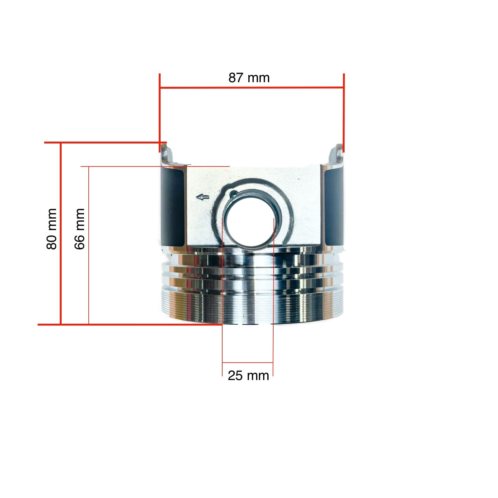 Piston Moteur Kubota à injection indirecte D1703 | D1803 | V2203 | V2403 | F2803 - 2