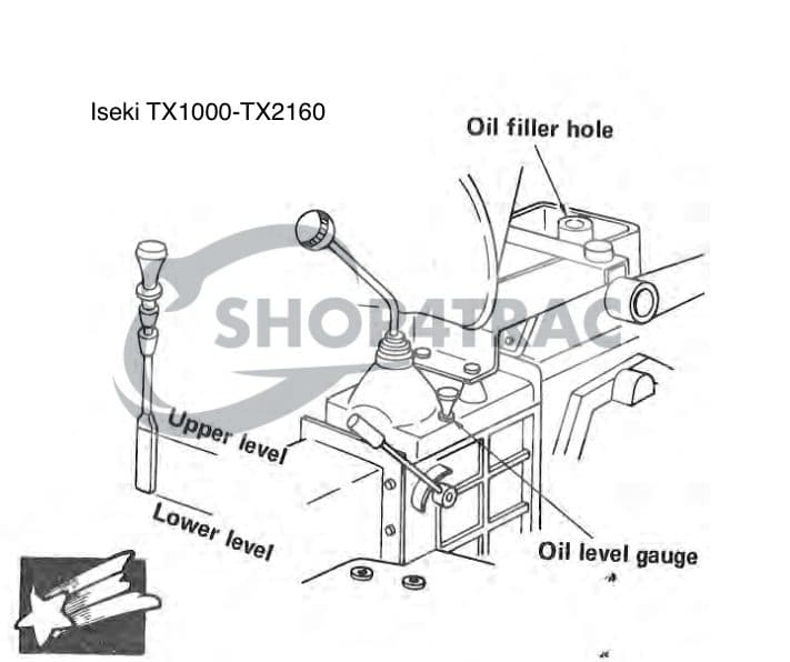 Filtre hydraulique - filtre d'aspiration Iseki TX | TU | Shop4Trac
