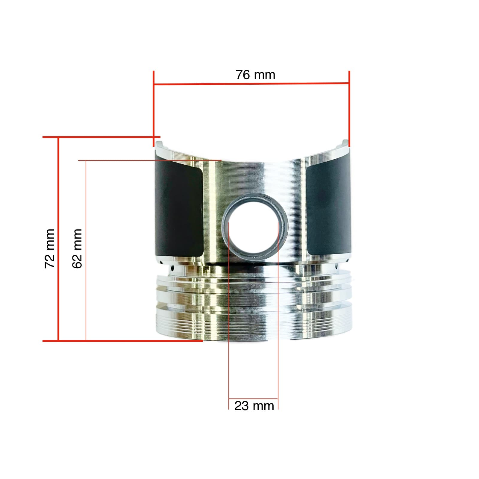 Piston Mitsubishi K3E | K4E | MT23D | l'injection directe - 2