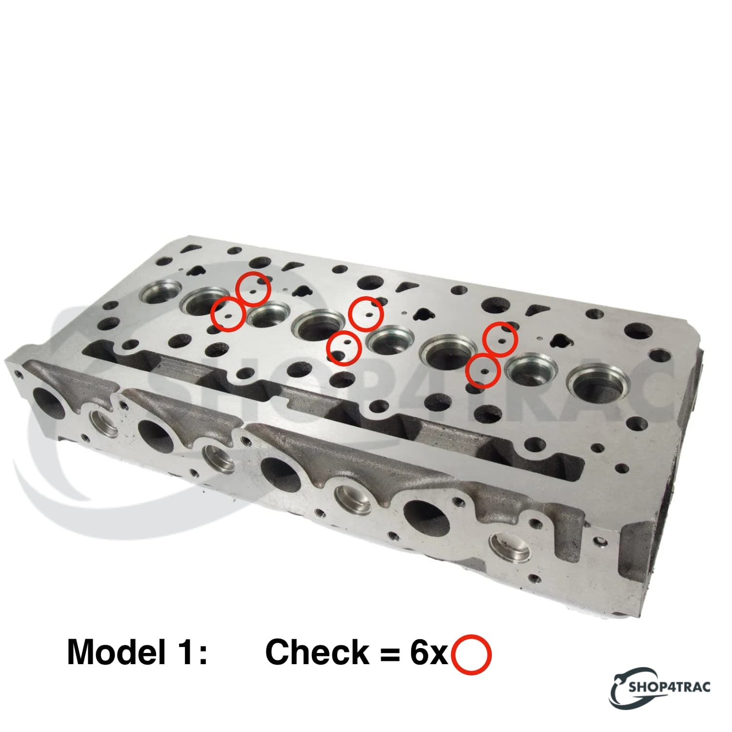 Culasse complète Kubota V2203E | V2203B | V2403E | V2403M | modèle 1 - 2