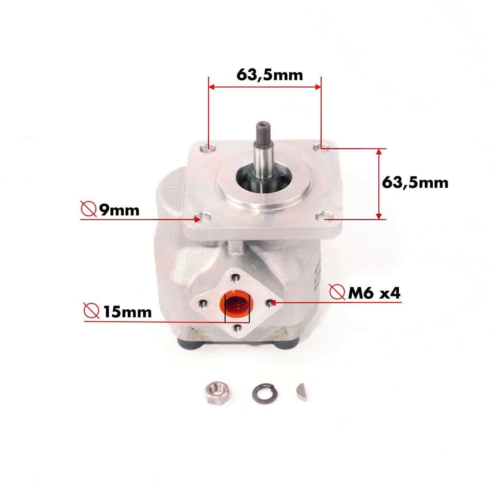 Pompe hydraulique Yanmar YM1301 - YM1401 | F14-F16 | Shop4Trac