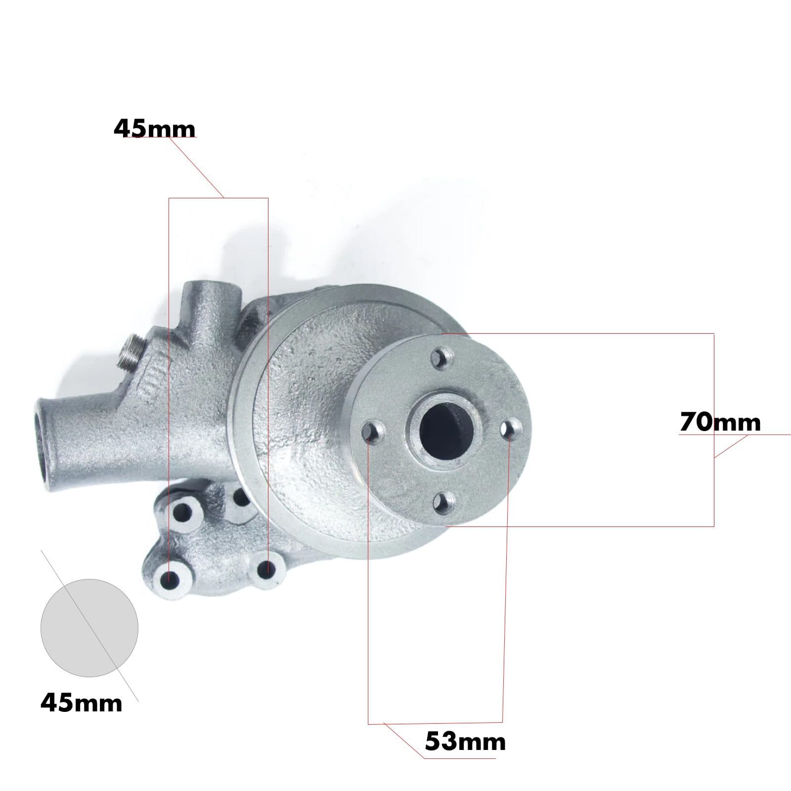 Pompe à eau Ford | Nouvelle Hollande | Shibaura S455