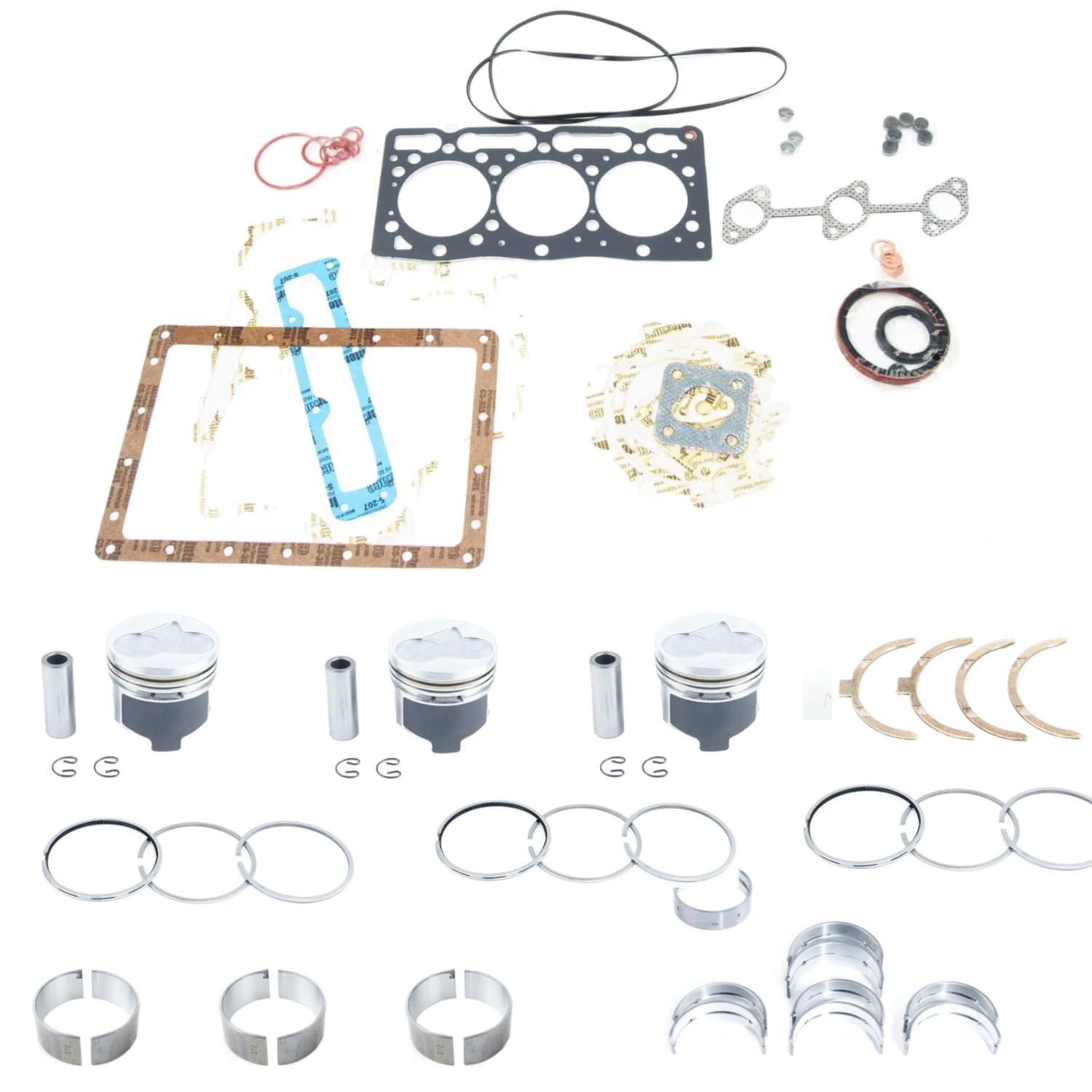 Kit de révision moteur Kubota D1105 | D1305 | D1105 | D1105-E2B | D1105-E3B | D1105-E4B