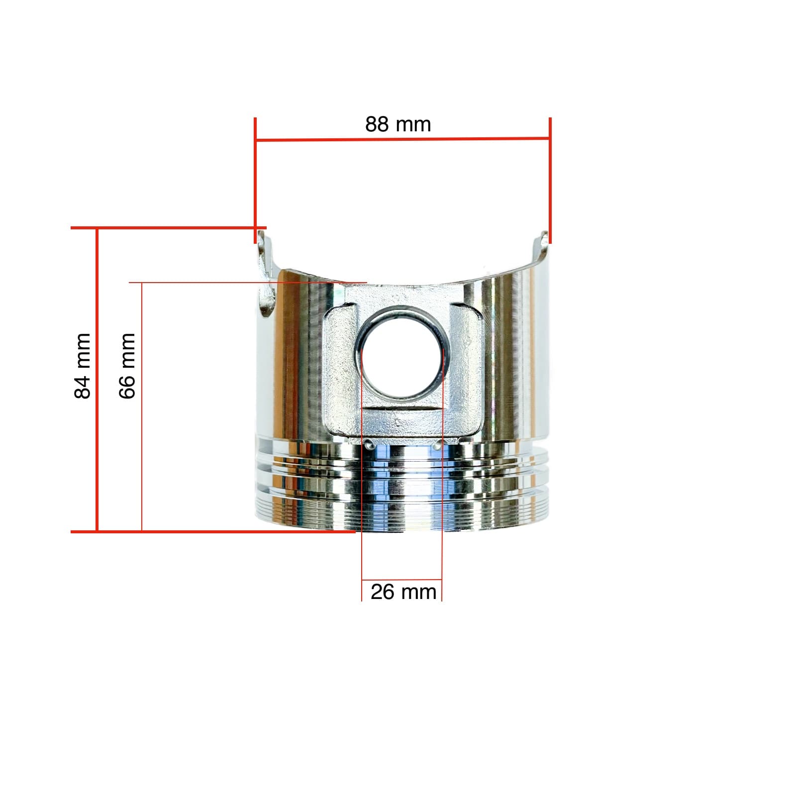 Piston Yanmar 3TNV88 | 4TNV88 | EF352T | Antonio Carraro | Kobelco - 2