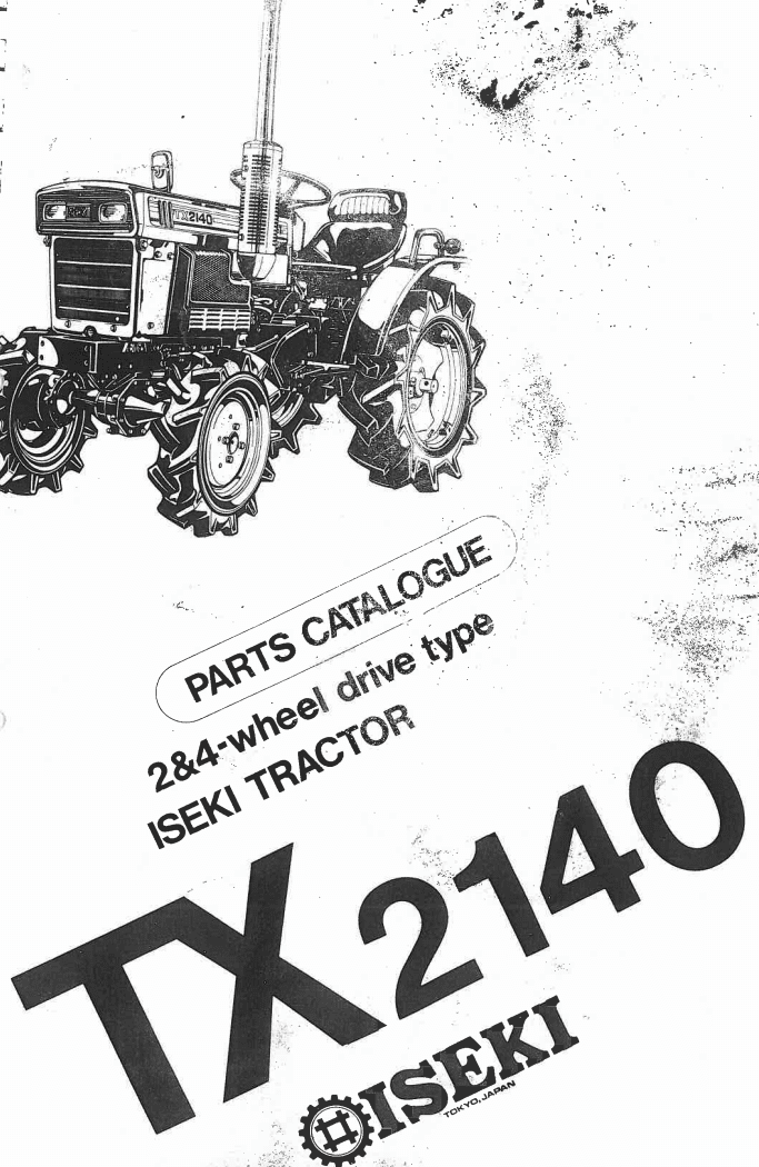 Manuel Iseki Landhope TX2140 - TX2140F