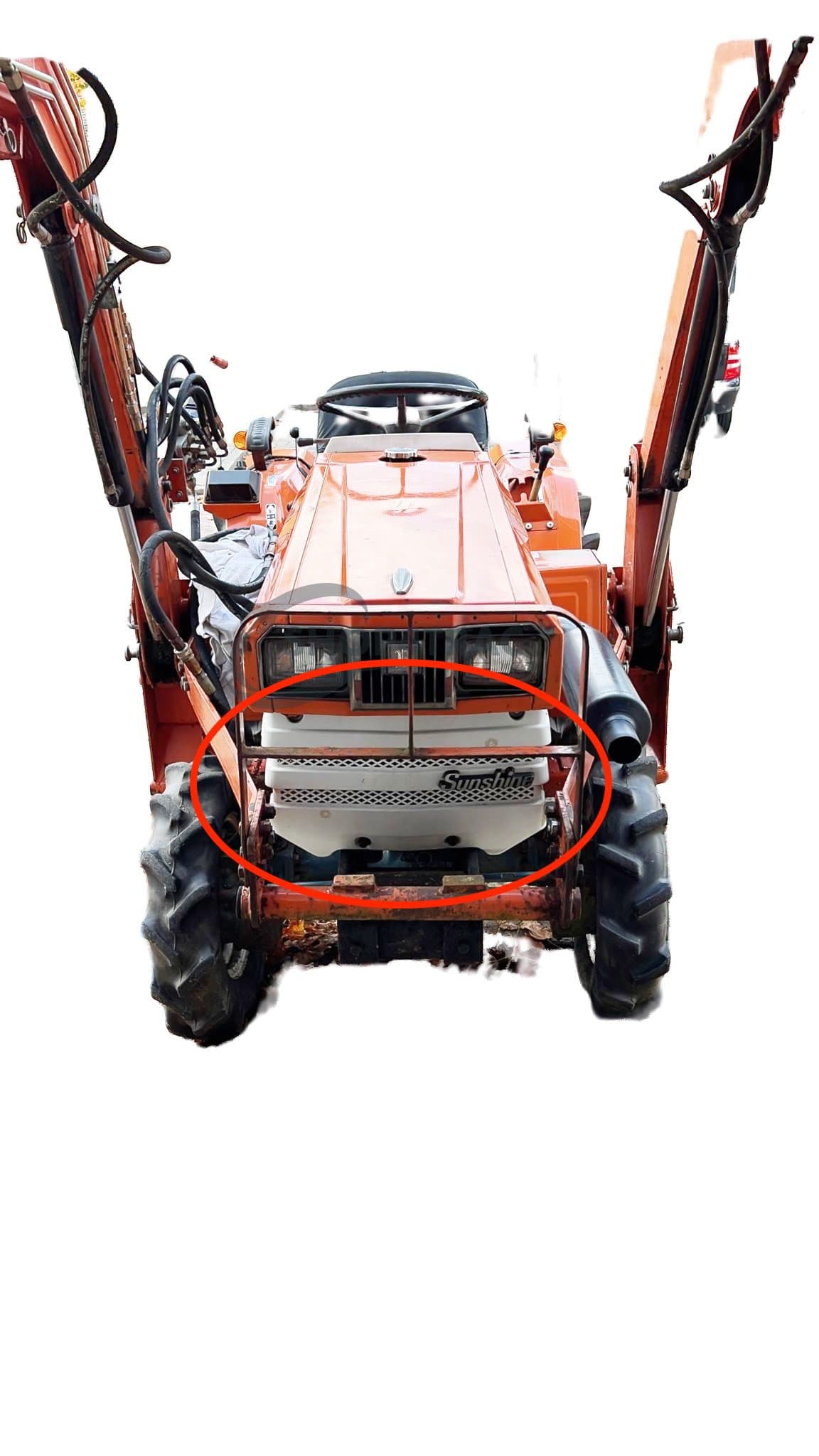 Gril Kubota B1200 - B1502 | Zen-noh ZB1200 - ZB1702 - 2