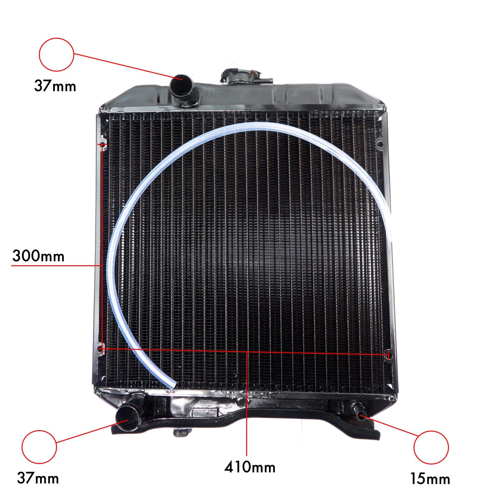 Radiateur Kubota L1-18 - L1-245 | L2650 - L2950 | ZL1-18 - ZL1-245 Zen-noh | Shop4Trac