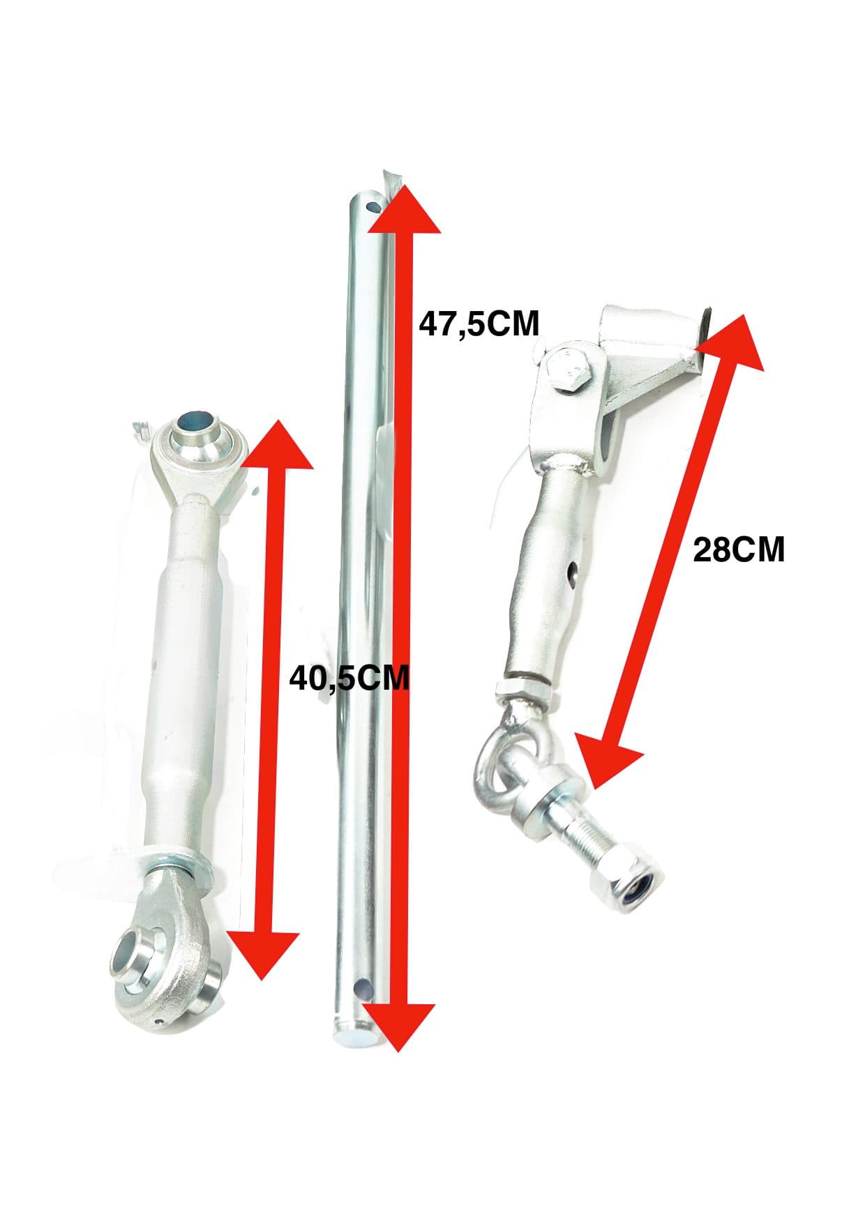 attelage trois points | Ensemble de levage 3 points 16x600 Kubota | B5000 - B7001 | yanmar | mini tracteur shibaura - 3