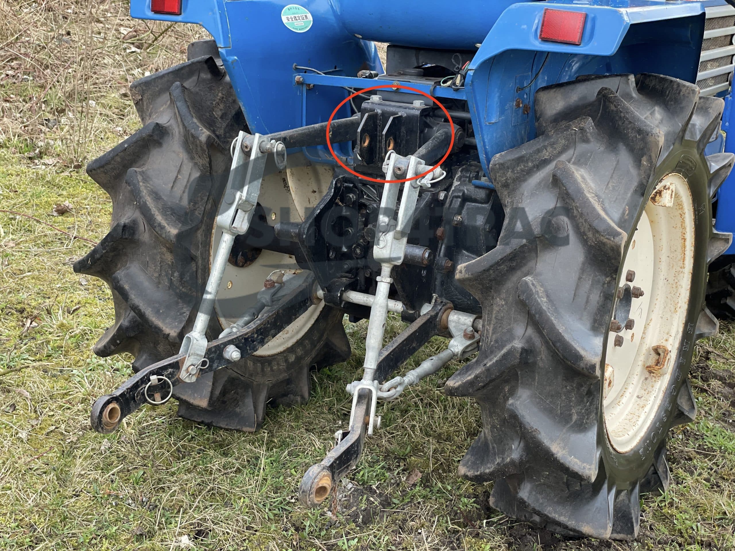 Montage du bras supérieur Iseki TX1000 - TX155 | TU1400 - TU1601 - 5