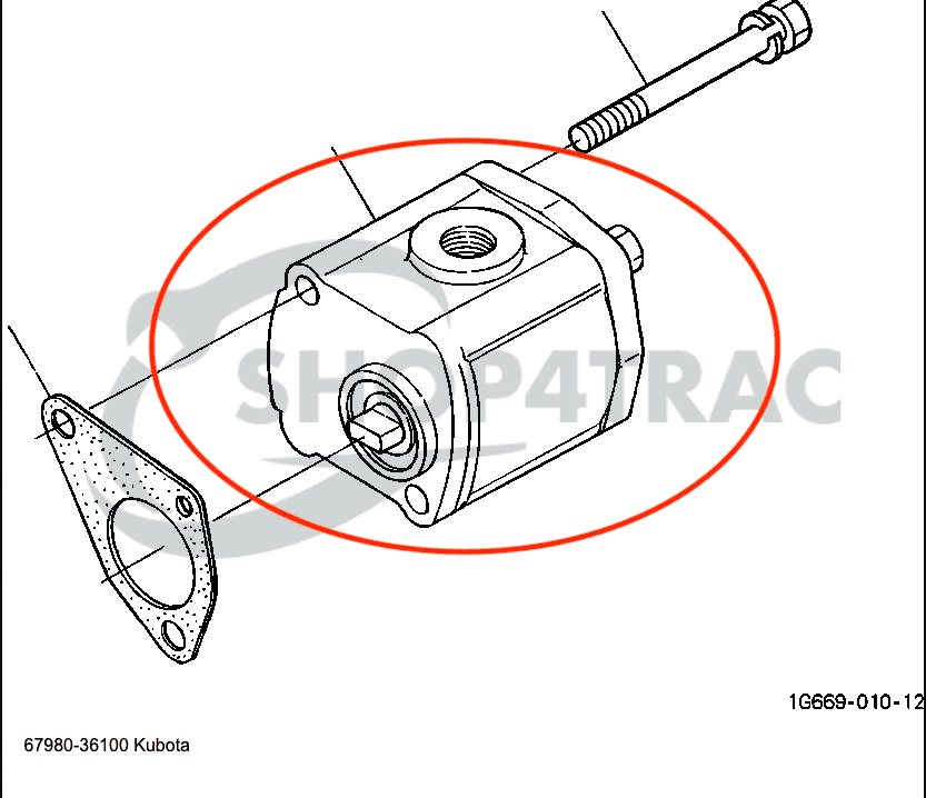 Pompe hydraulique 67980-36100