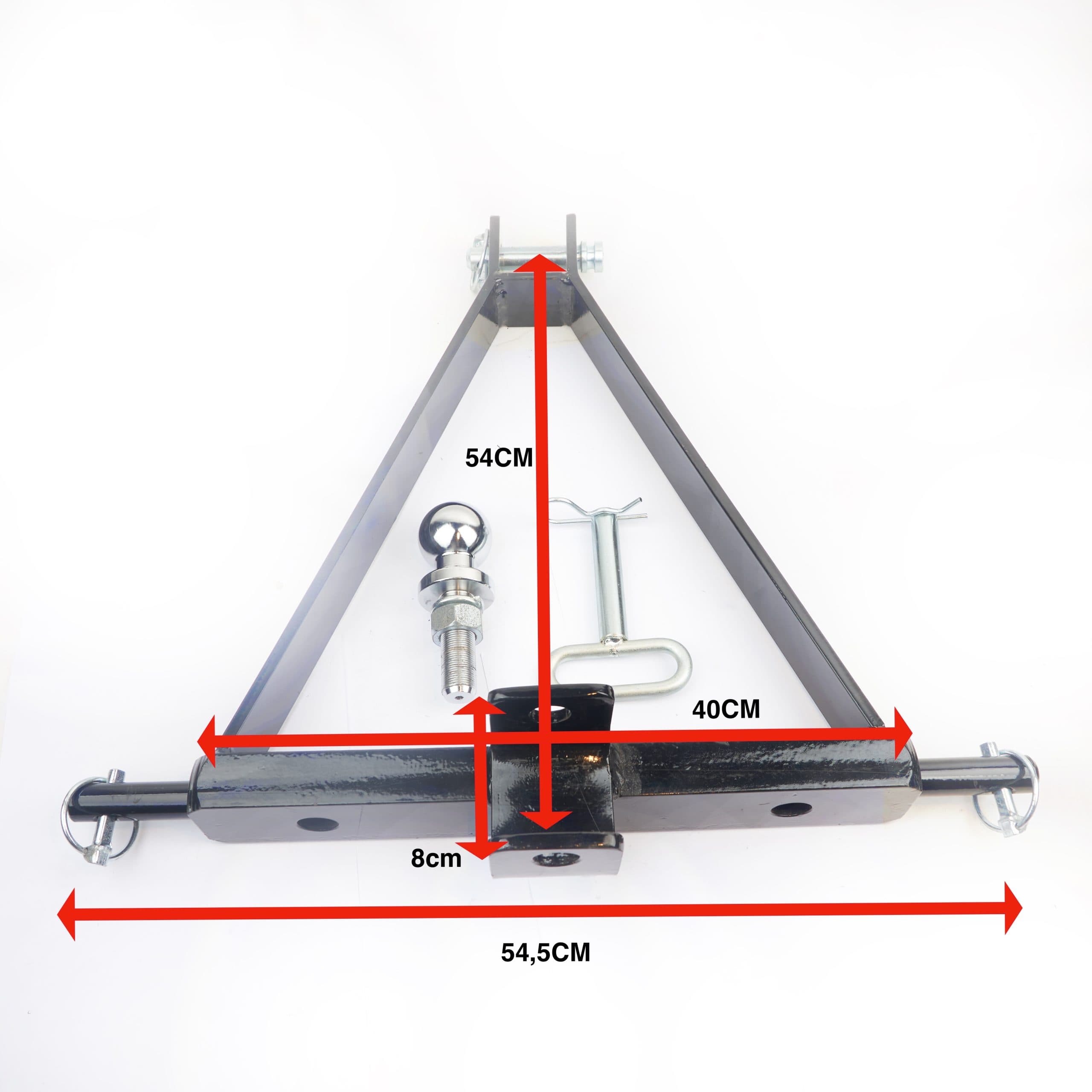 Barre d'attelage | Barre de remorquage | Attelage trois points | Buck à trois points - 6