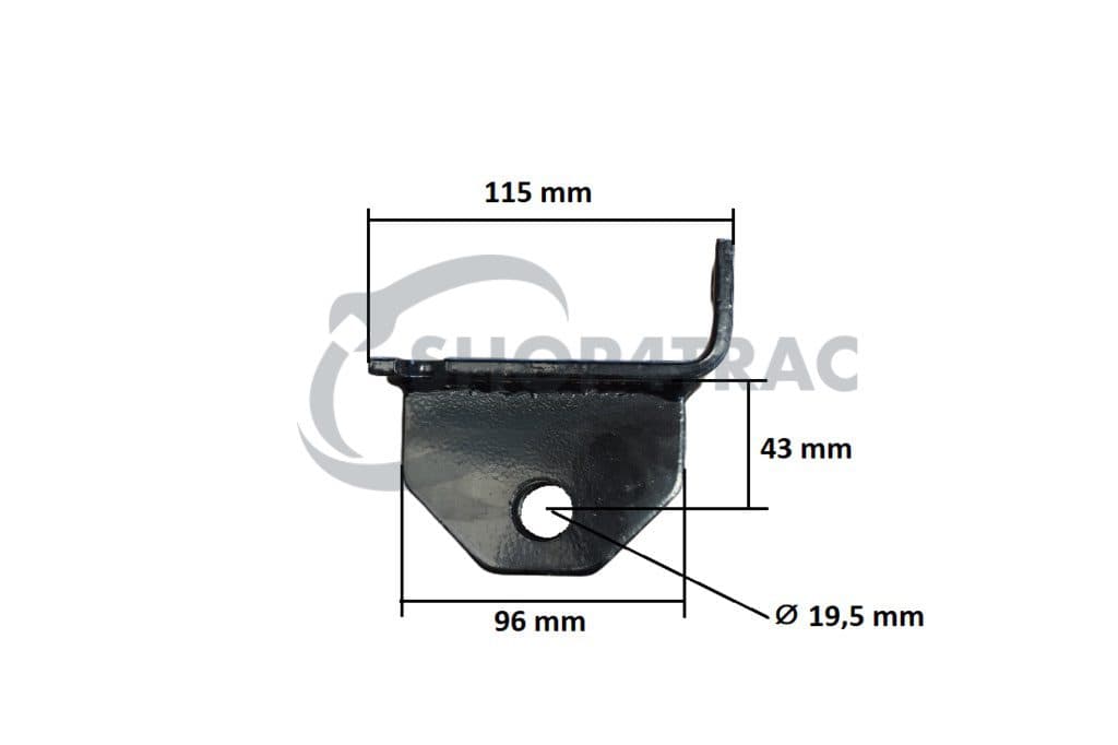 Montage du bras supérieur Iseki TX1000 - TX155 | TU1400 - TU1601 - 3