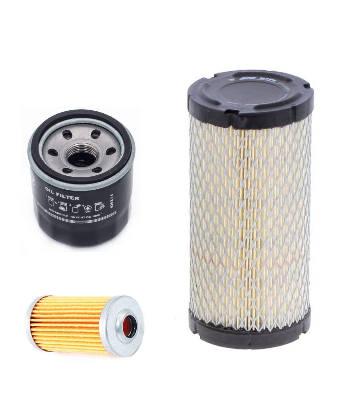 Kit de filtre Yanmar AF15 - AF18 | AF116 - AF180 | KE-13 - KE-18 | 3TNE74 - 3TNE68