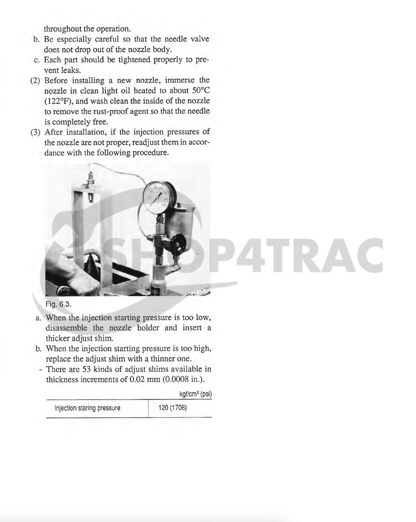 Buse d'injecteur Injecteur de carburant Iseki TL2100 - TL2300 | Isuzu E3AE1 | Bolens G272 - G274 - 3