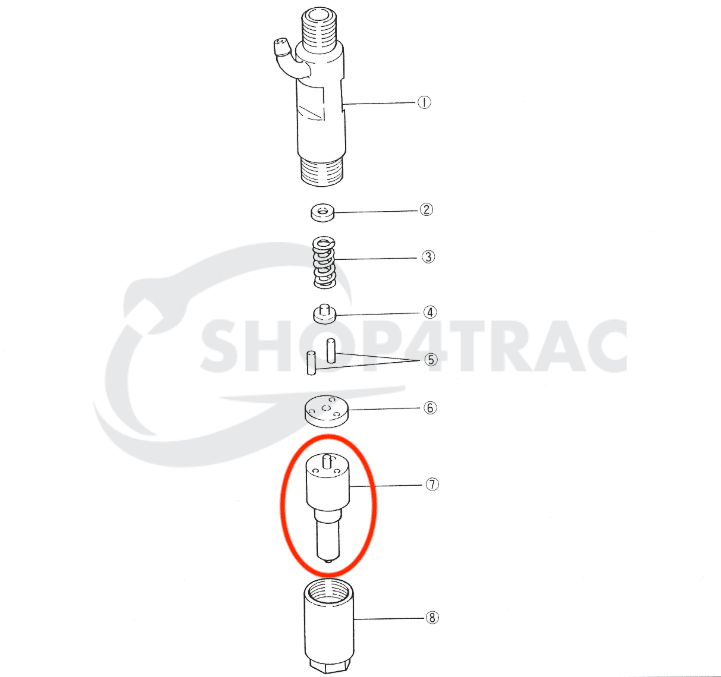 Buse d'injecteur d' Injecteur de carburant K3D-DI | K4D-DI | K4E-DI | K4F-DI | DLLA150P72 - 2