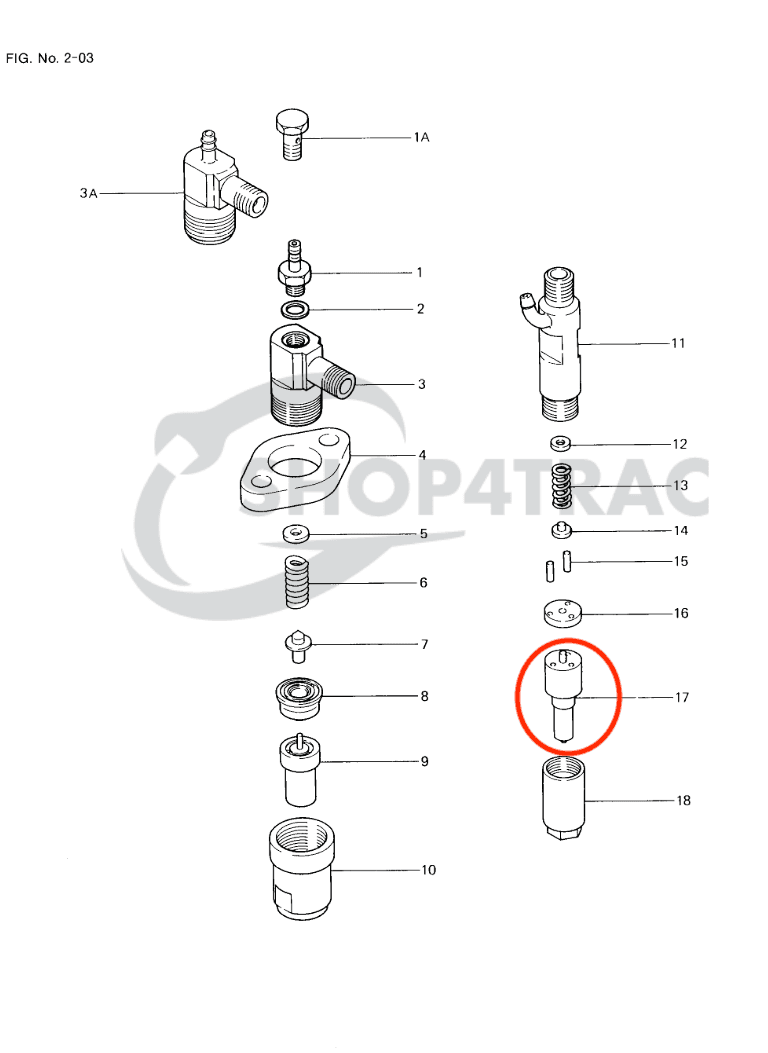 Injecteur de carburant Mitsubishi K3F - K4F-DI | K3G-K4N | DLLA150P73 - 2