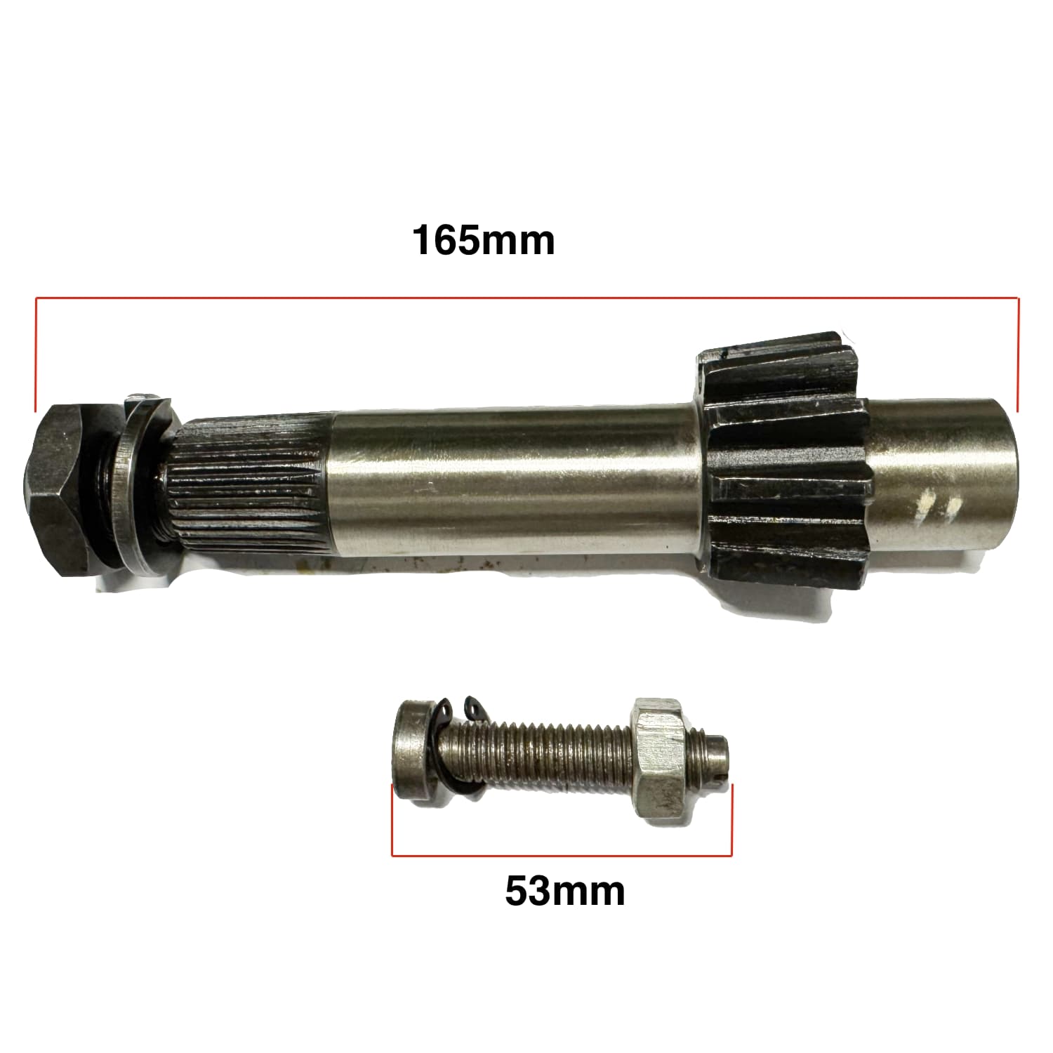 Essieu directeur | Pièce de direction Yanmar F13 - F165D | YM122 - YM186 | YM1300-ROUGE | YM1301 - YM165D - 2