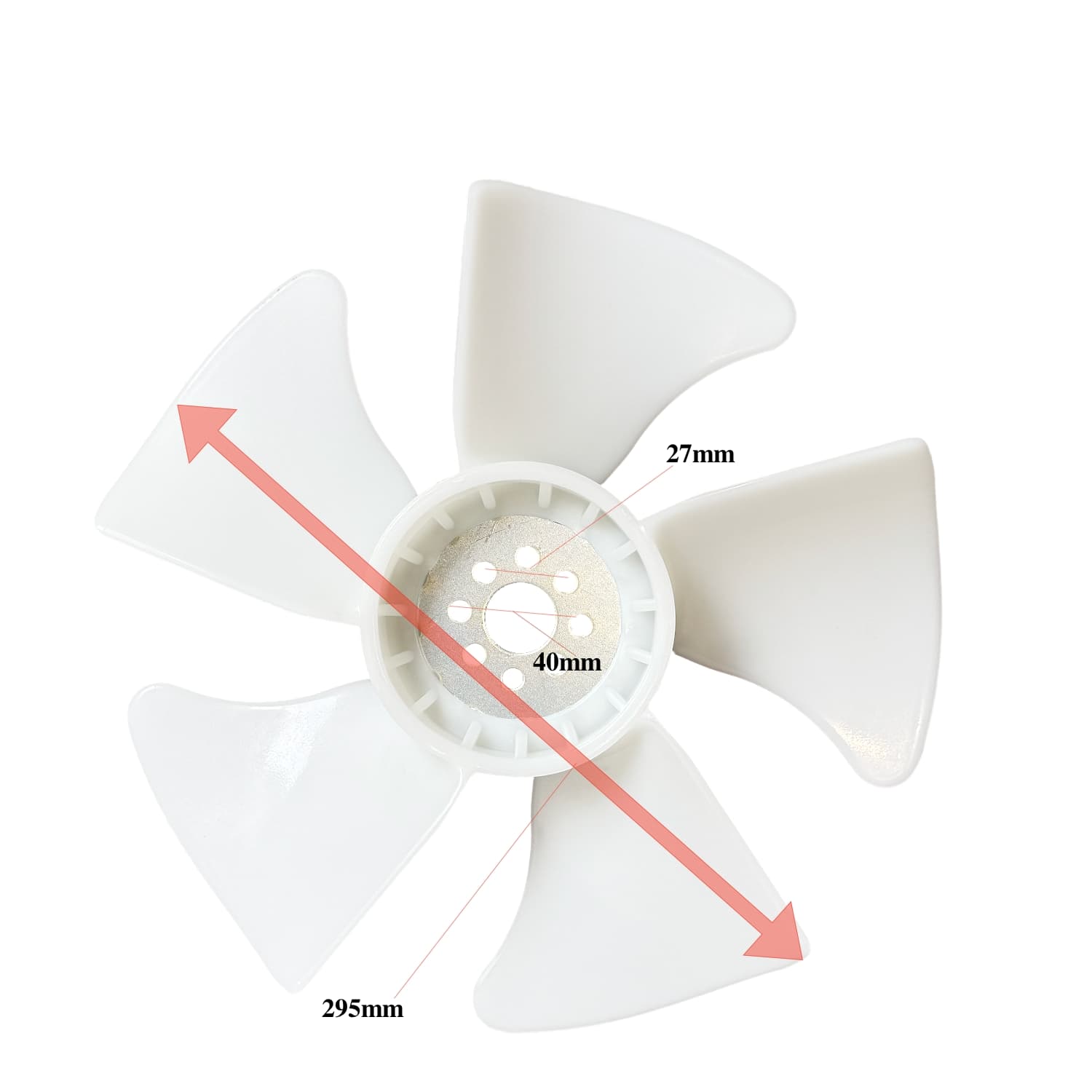 Ventilateur Kubota B1121 - B1820DS | 295MM - 2