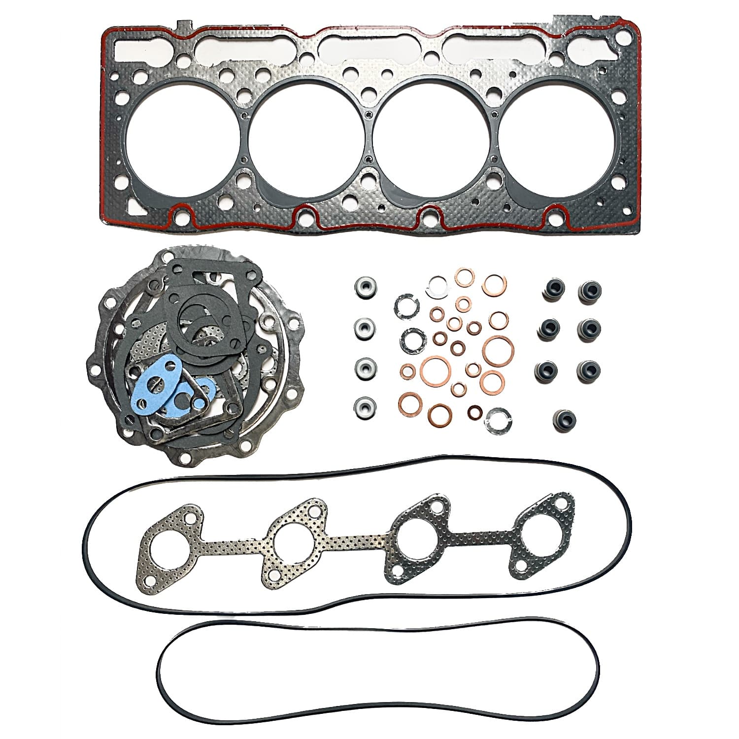 Ensemble de joint de culasse | Culasse kit de joints Kubota V1505 | V1505D | V1505T