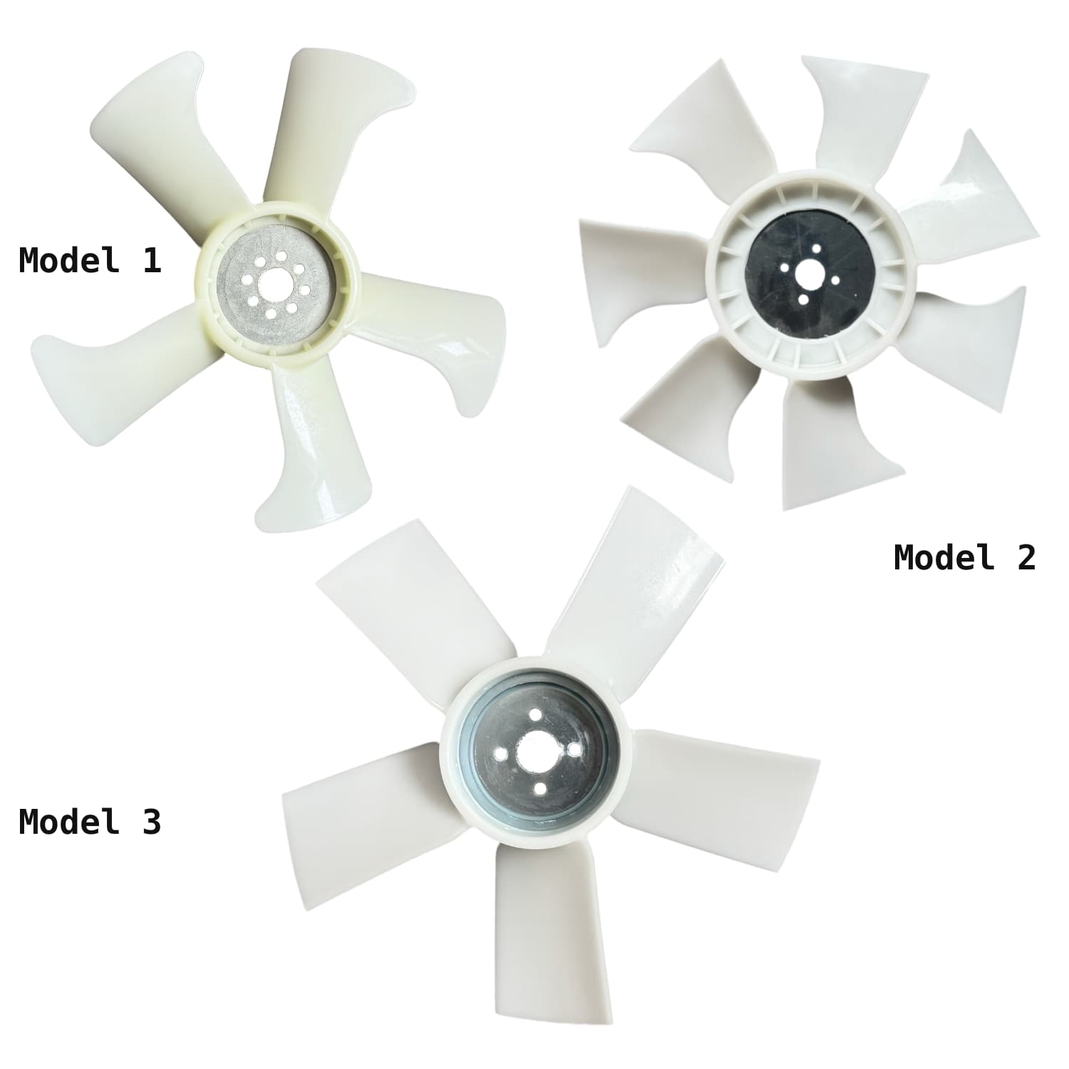 Ventilateur de refroidissement Kubota D1005 | D1105 | D1305 | V1505 | Hitachi | Hyundai | Giant