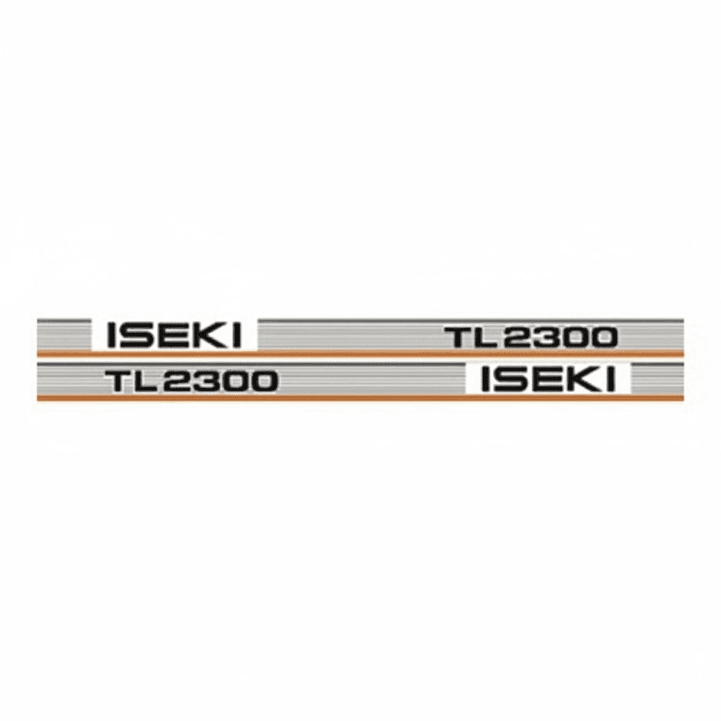Autocollant | Kit d'autocollants Iseki TL2300 | Série TL