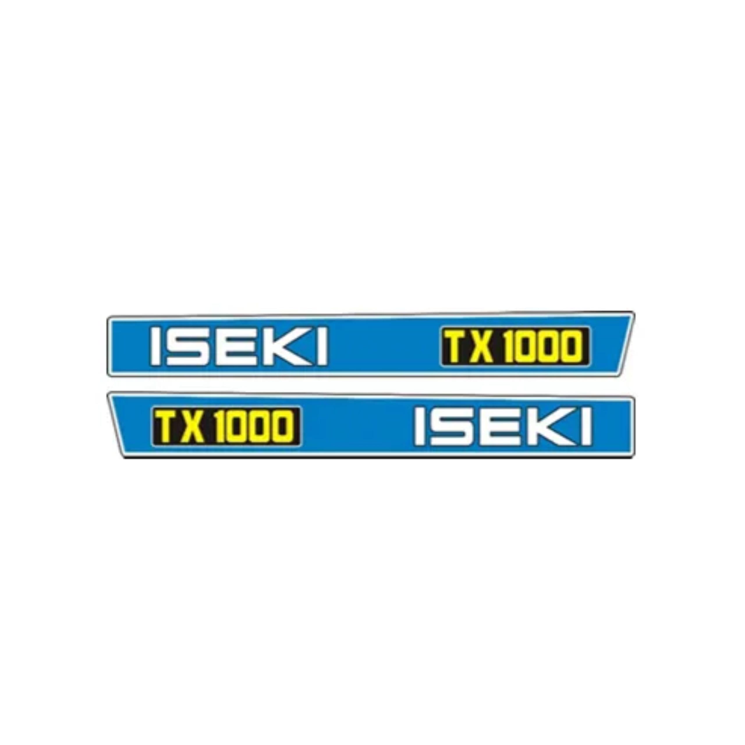 Kit d'autocollants Iseki TX1000 | Série TX - Ensemble complet et aspect d'origine