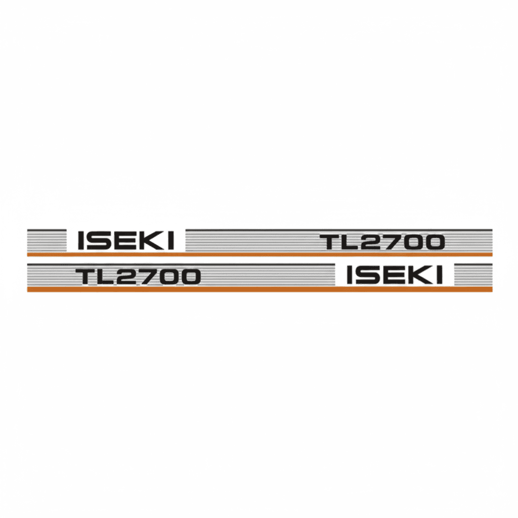 Autocollant | Jeu d'autocollants Iseki TL2700 | Série TL
