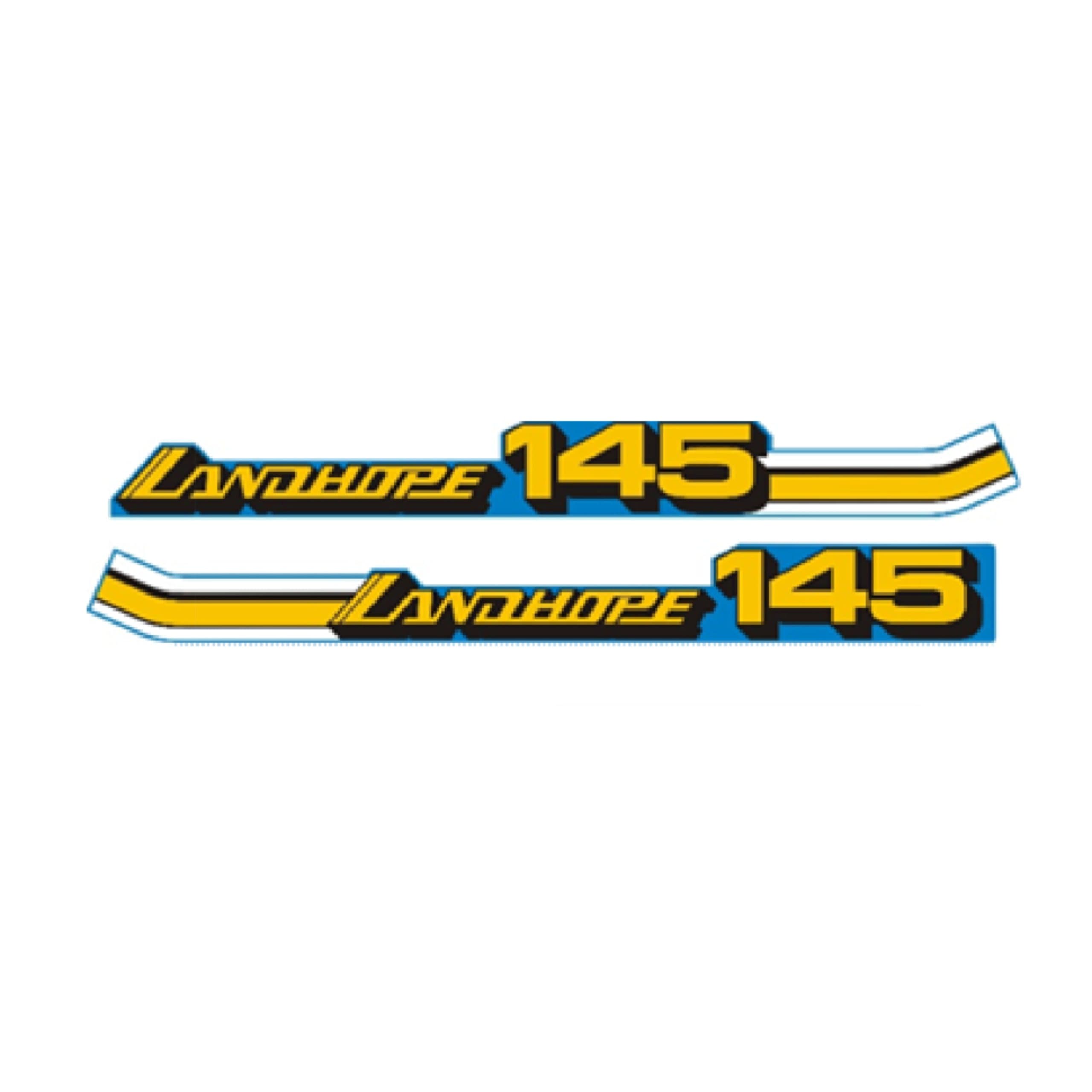 Kit d'autocollants Iseki TU145 | Série TU - Ensemble complet & Look original