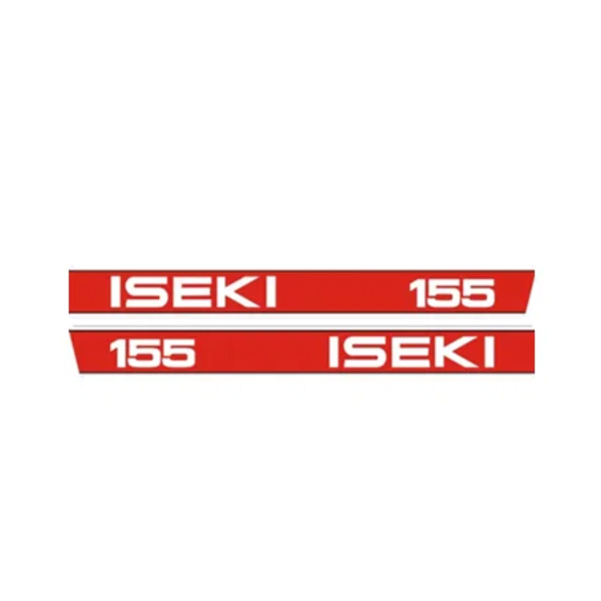 Kit d'autocollants Iseki TX155 | Série TX - Ensemble complet et aspect d'origine