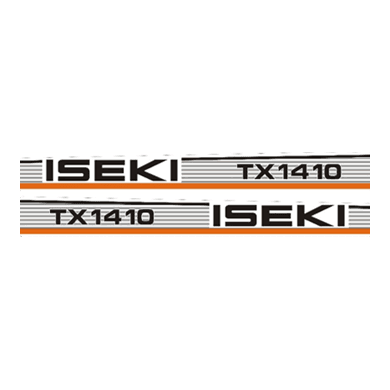 Kit d'autocollants Iseki TX1410 | Série TX - Ensemble complet et look original