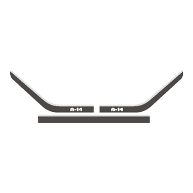 Autocollant | Jeu d'autocollants Kubota A14 | Série ASTE