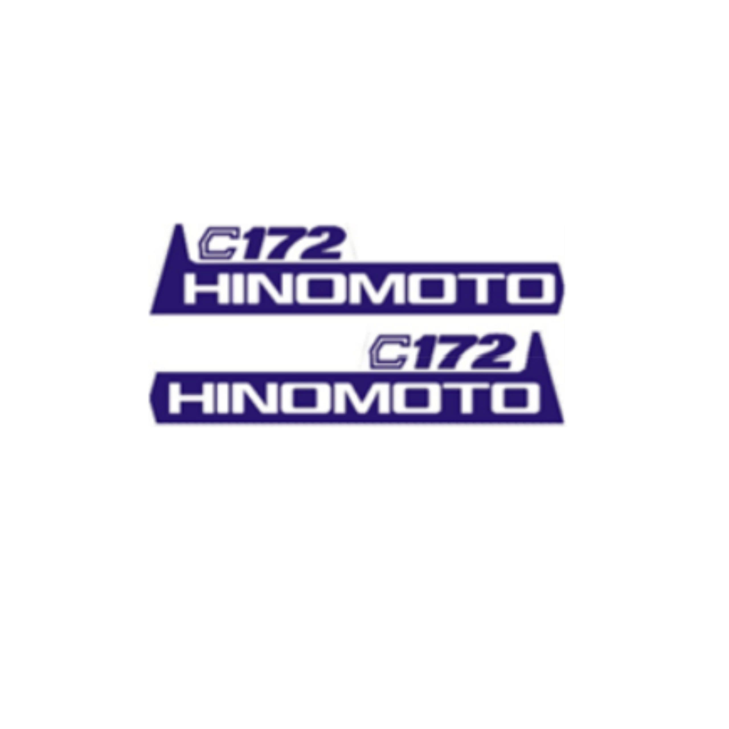 Autocollant | Jeu d'autocollants Hinomoto C172 | modèle 1