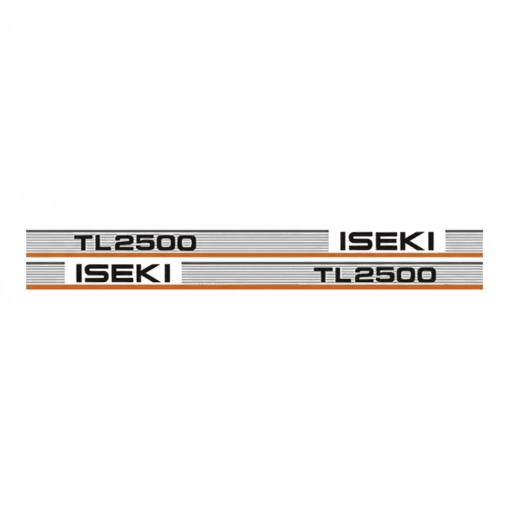 Autocollant | Jeu d'autocollants Iseki TL2500 | Série TL